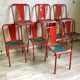 Set de 8 chaises Tolix T4