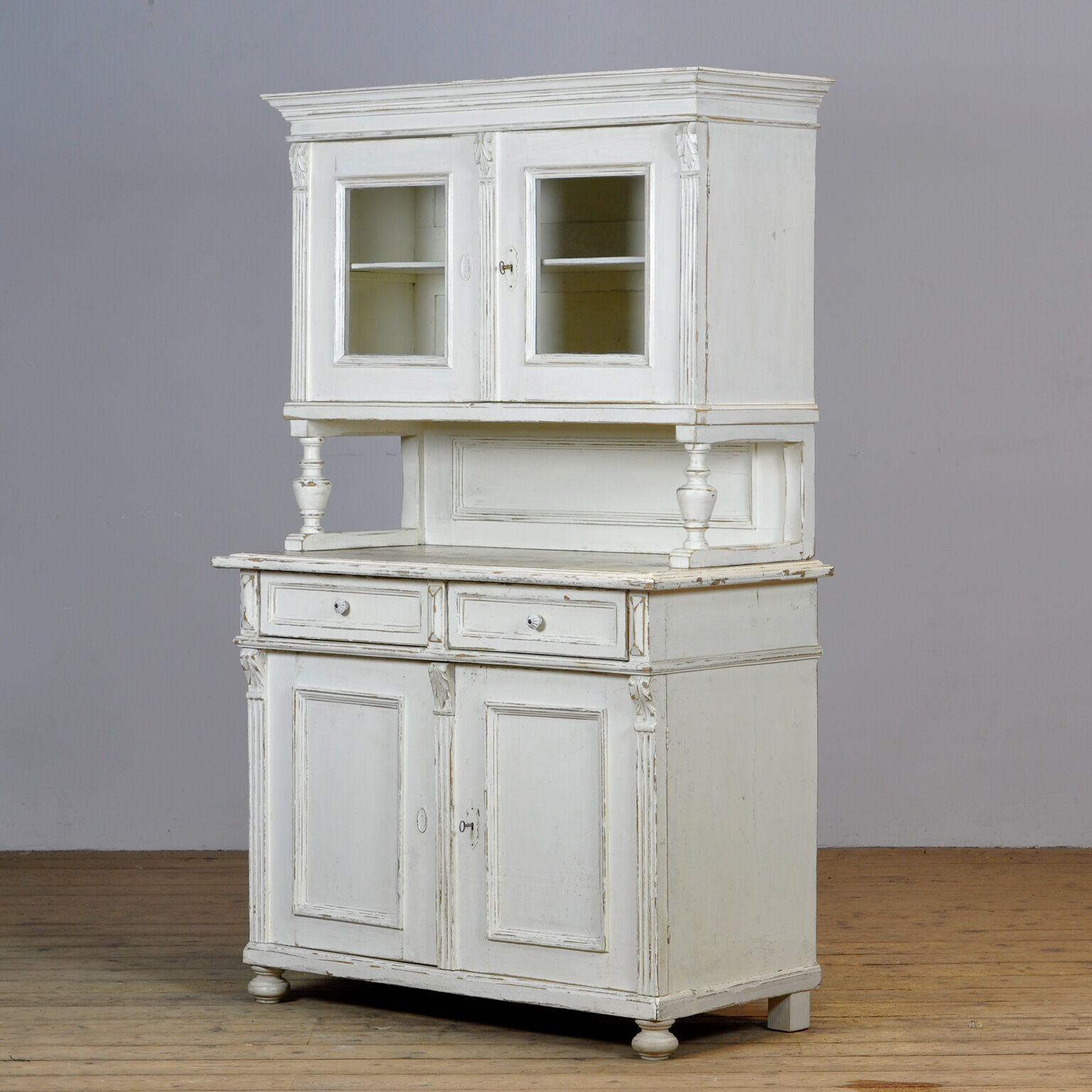 Solid pine kitchen cupboard, 1920's