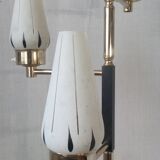 Floor lamp 1950 four lights
