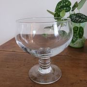 Grande coupe en verre