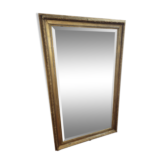 Old beveled mirror 153/91cms