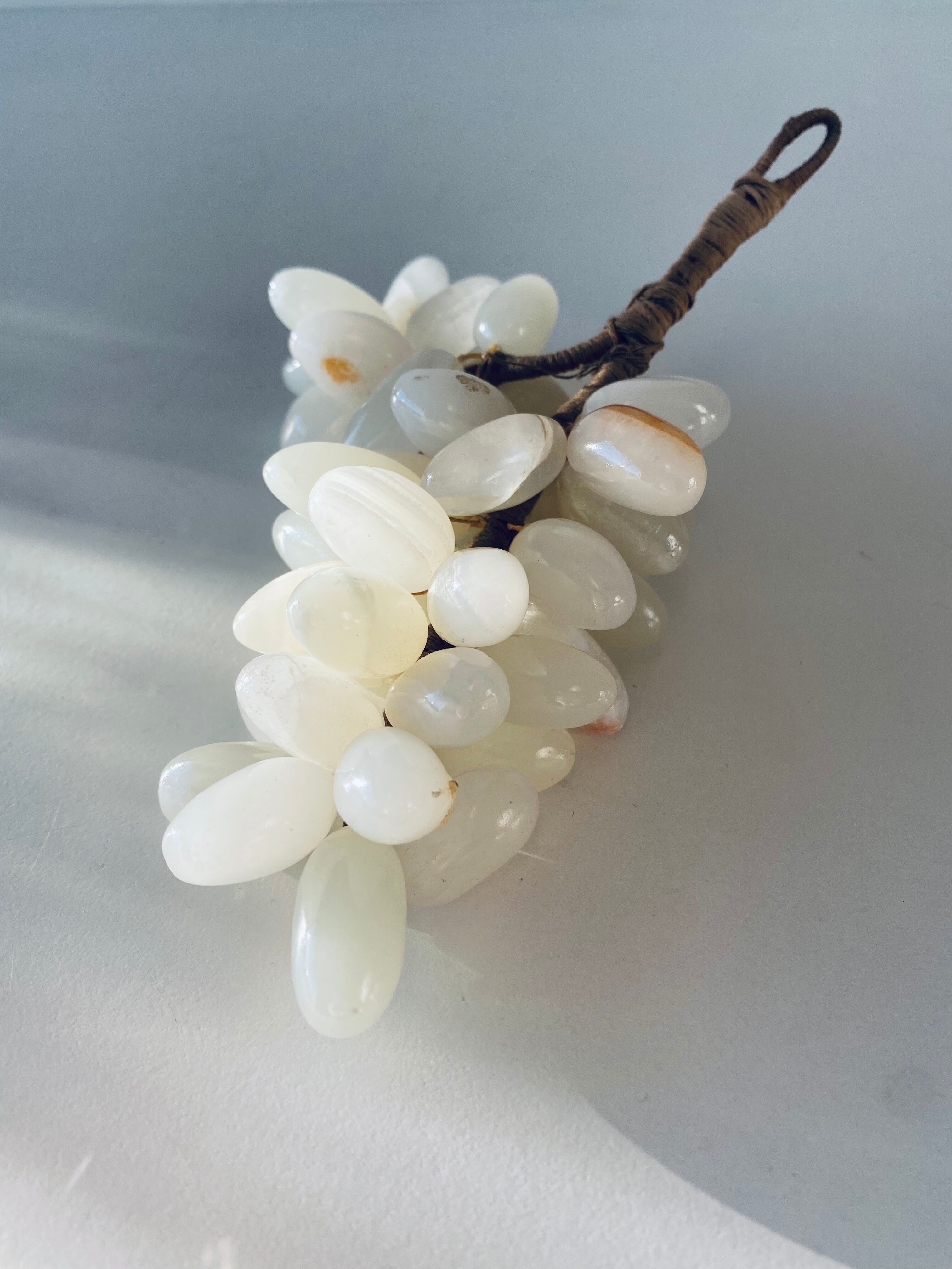 Bunch of onyx grapes
