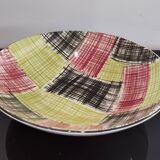 Sarreguemines promocolor France vintage hollow dish