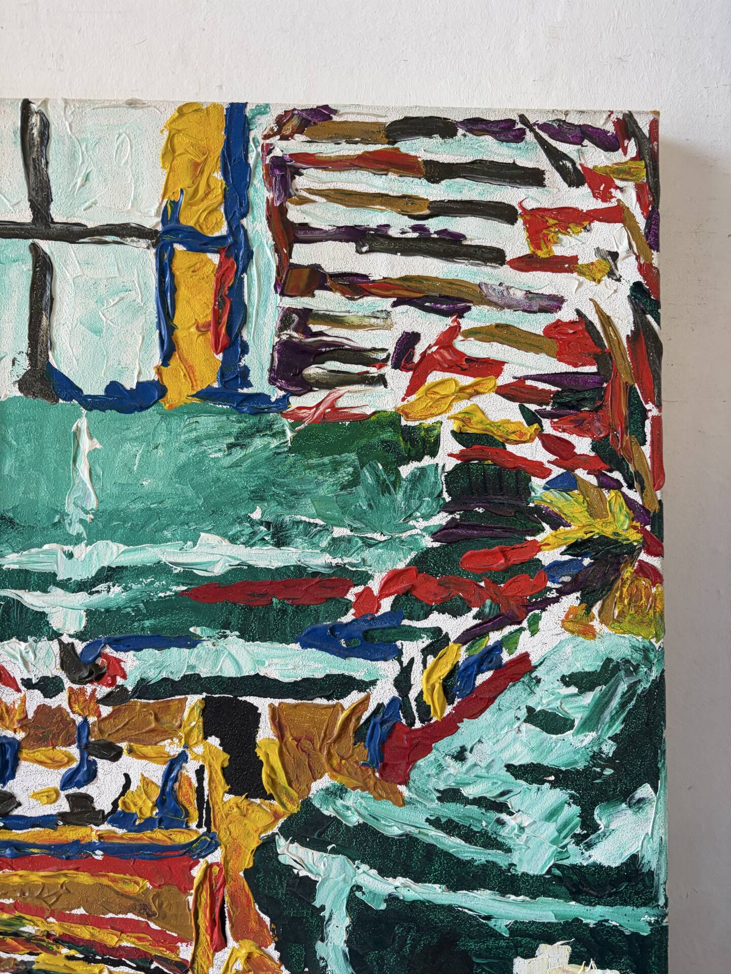 "Coin Salon" knife oil signed Jérôme Pezzillo 1992