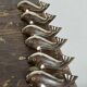 Whale-shaped stainless steel knife holder
