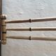Old wall towel rack
