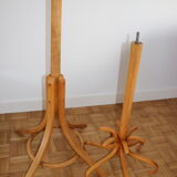 Baumann simple light beech parrot coat holder