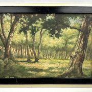 Oil painting from the 1940s "Underwood"