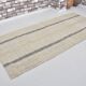 Tapis Kilim beige et noir
