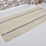 Tapis Kilim beige et noir