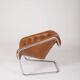 Fauteuil en cuir "Boxer" Kwok Hoi Chan pour Steiner, 1970s