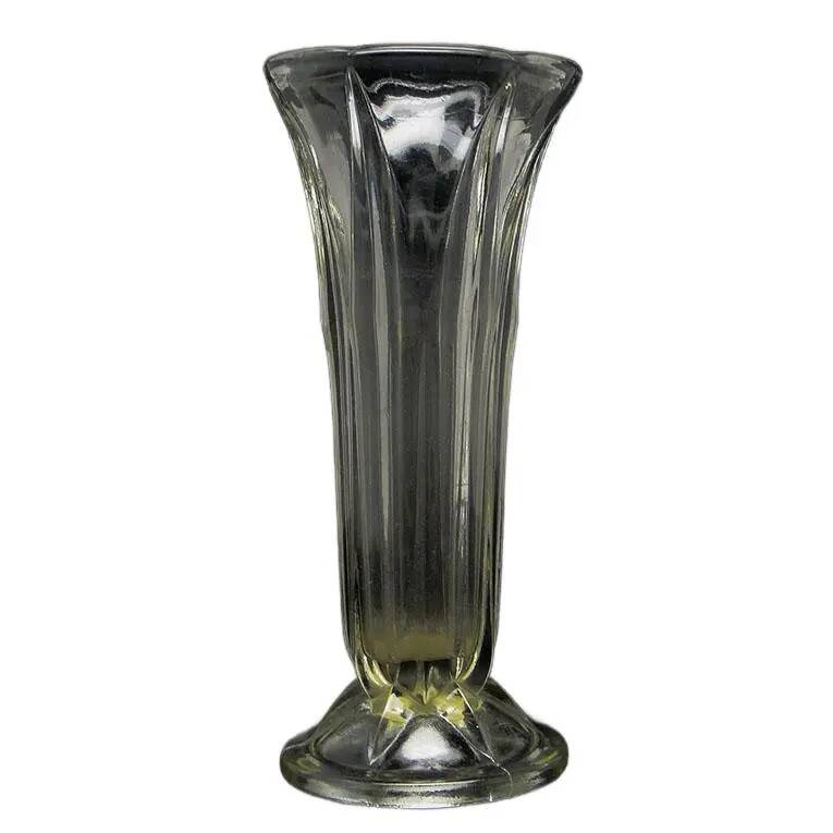 Art Deco vase, glass, Poland, 1950s