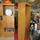 Meuble modulable de bureau ou de salon plaqué chêne des années 1960