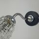 Pair of vintage swan neck wall lights