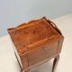 Nightstand in walnut, late 19th century.