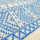Tapis en laine berbere Margoum