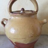 Vinaigrier in two-coloured sandstone, souvenir of Italy