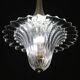 Elegant Art Decò Murano Glass Lantern by Barovier e Toso Pendant Light, 195