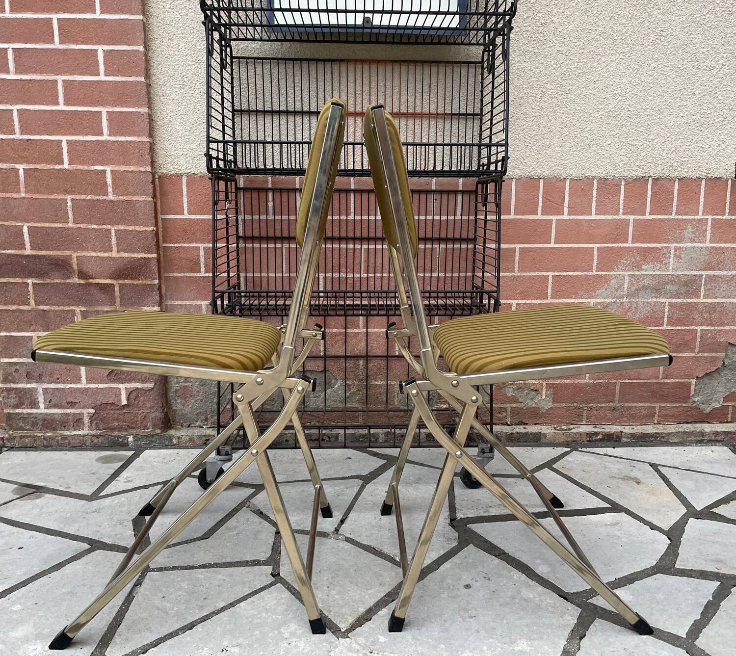 Chaises pliantes vintage