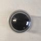 Glass globe and black wooden base - mid 20th century