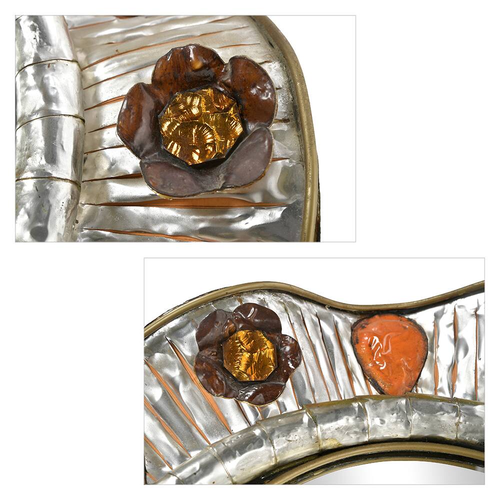 Wall mirror by Fiterman from the 1970s