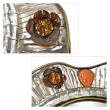 Wall mirror by Fiterman from the 1970s