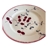 Plat de service en porcelaine de Gien