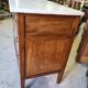 Louis xvi style mahogany 3-drawer chest of 19th century