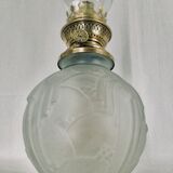 Lampe à pétrole art déco