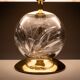 Crystal Ball Table lamp Hollywood Regency Germany 1970s