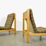 Armchairs by Bernt Petersen for Schiang Furniture, Denmark 1960s