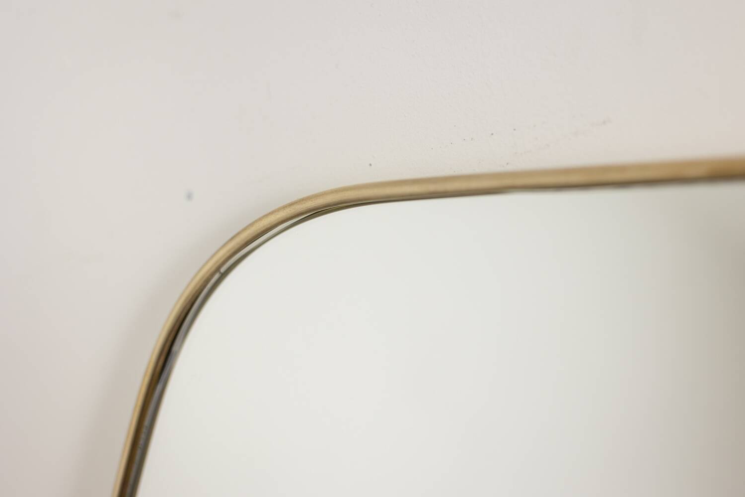 Pair of mirrors in the style of Gio Ponti, 1980s-90s.