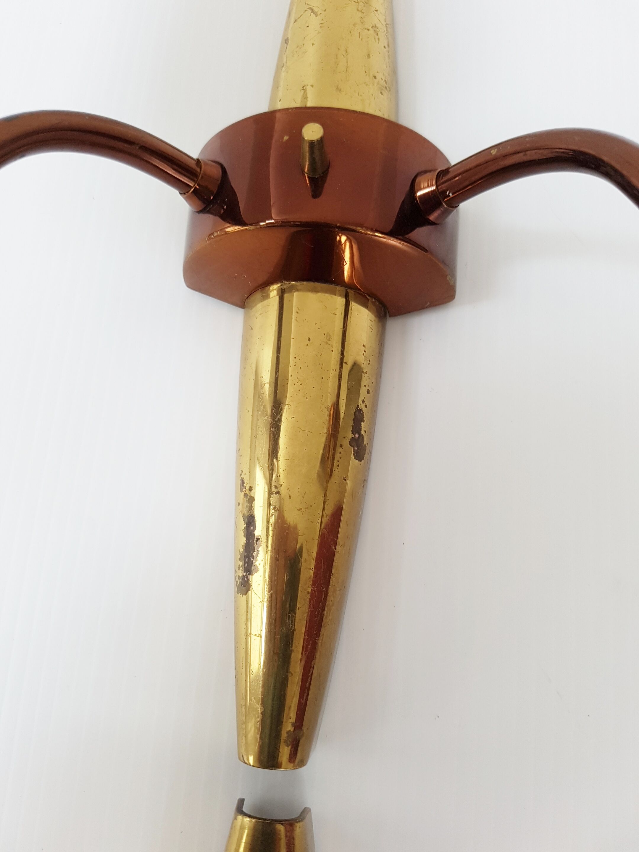 Pair of wall ligths vintage 1950