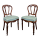 Paire de chaises époque XIXème