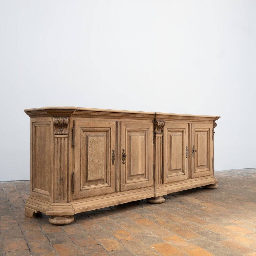 Grand buffet en chêne vintage, 1950