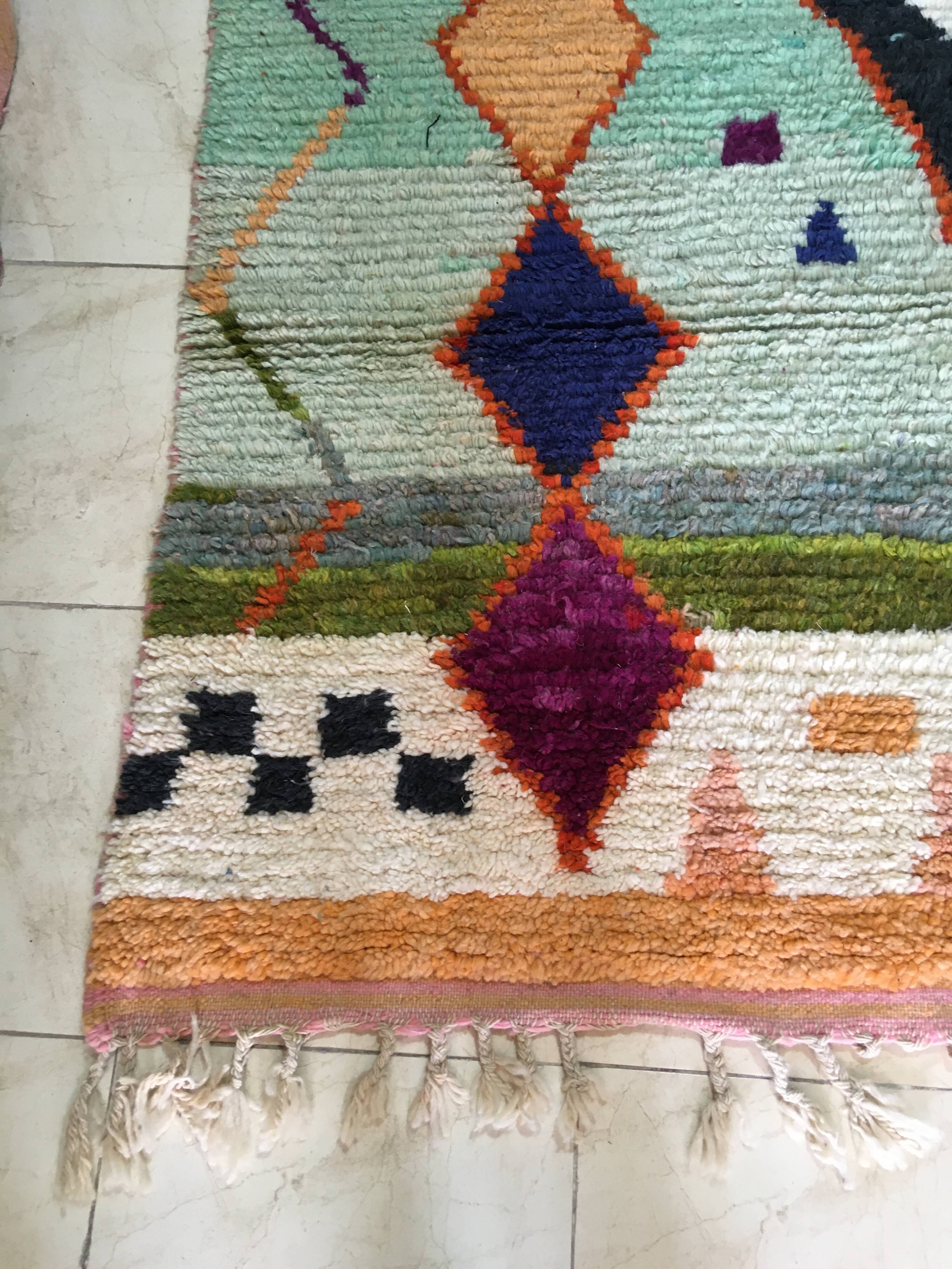 Tapis Boujaad Berbère Marocain 3m00 x 1m90