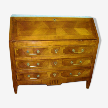 Commode scribanne de style Louis VVI