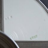 Art-deco standing cake tray - floral decor