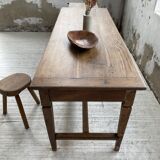 Oak farmhouse table