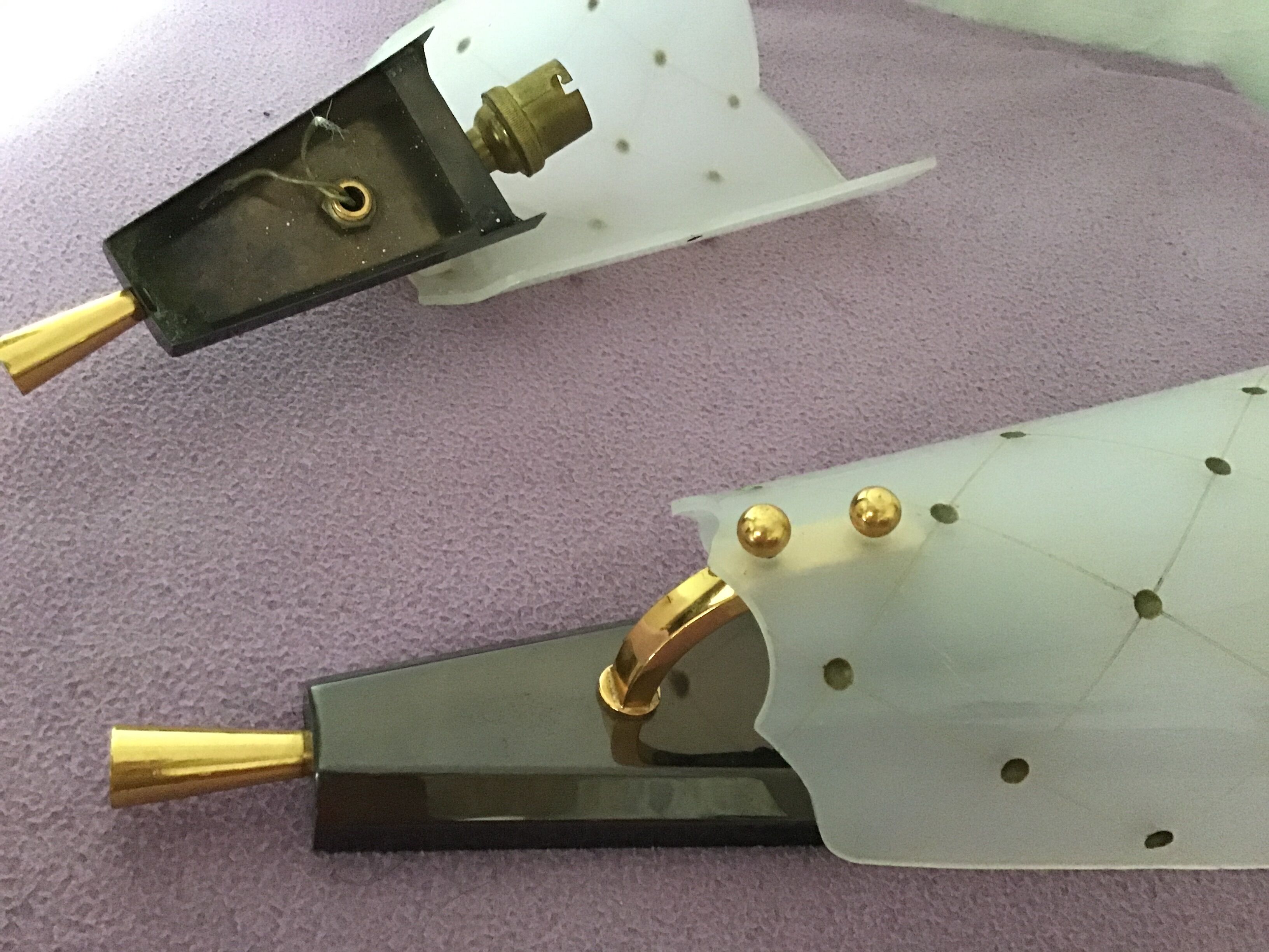 Rockabilly wall lamps