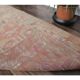 Oushak Turkish Hand-Knotted Runner 88x311