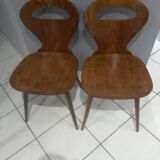 Pair of bistrot chairs Baumann Ant, 1960