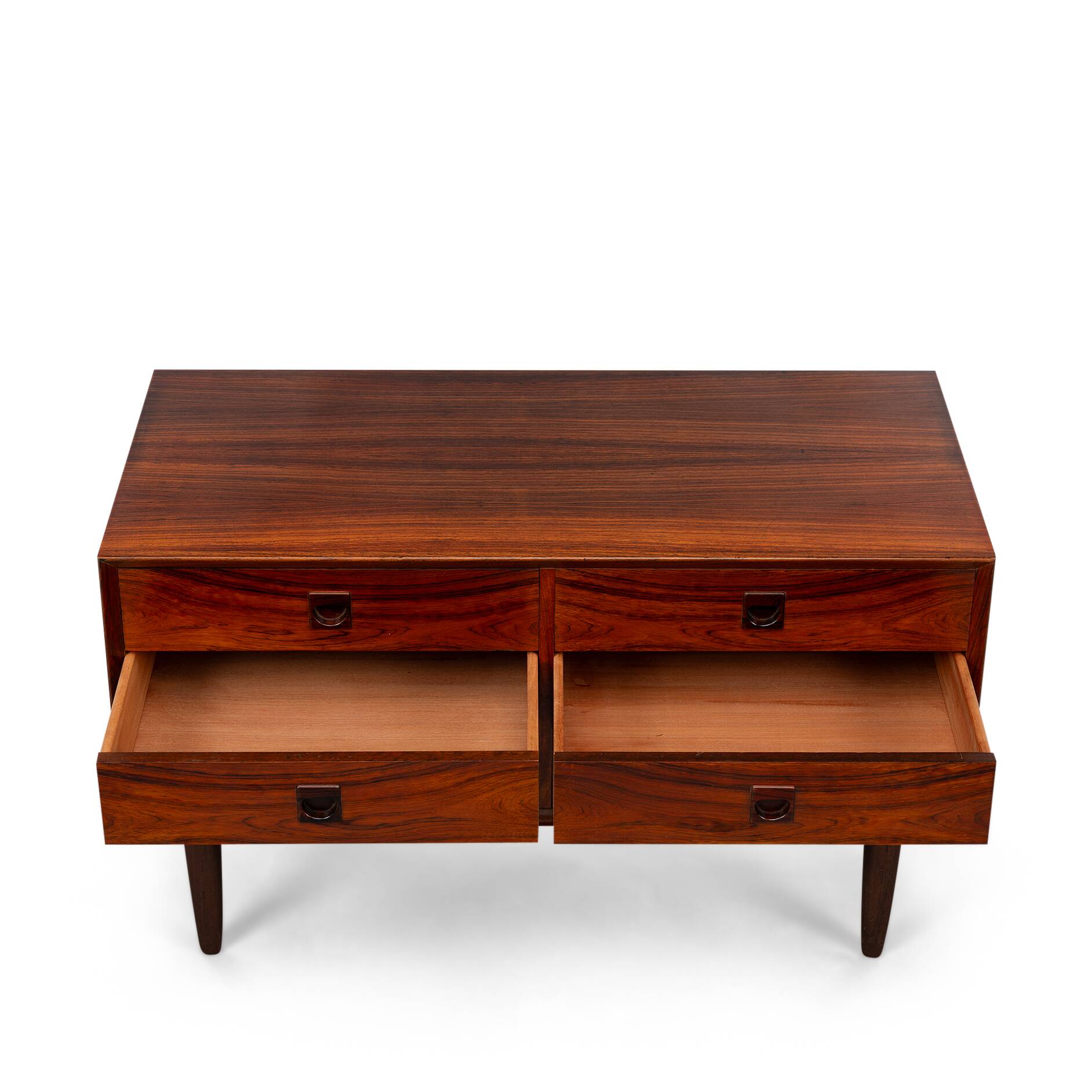 Danish Design Midcentury Rosewood chest of drawers made by Brouer Mobelfabrik, 1960s