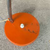 Lampe de bureau vintage orange années 70