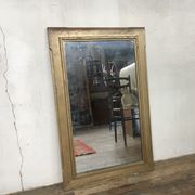 Vintage 1960 gilded wooden mirror