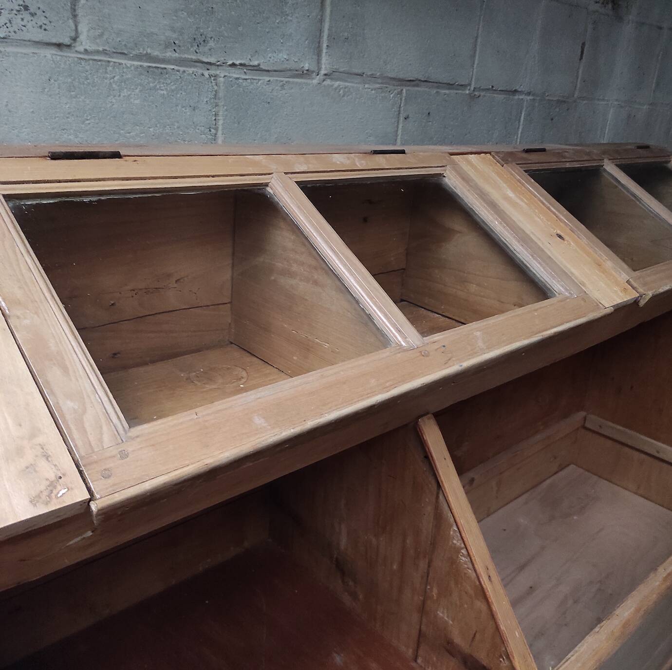 Meuble d'épicerie ancien | Meuble de rangement vintage | Caractère et fonctionnalité