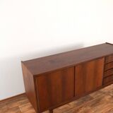 Mid-Century Walnut Sideboard by S. Albrecht, 1960s.