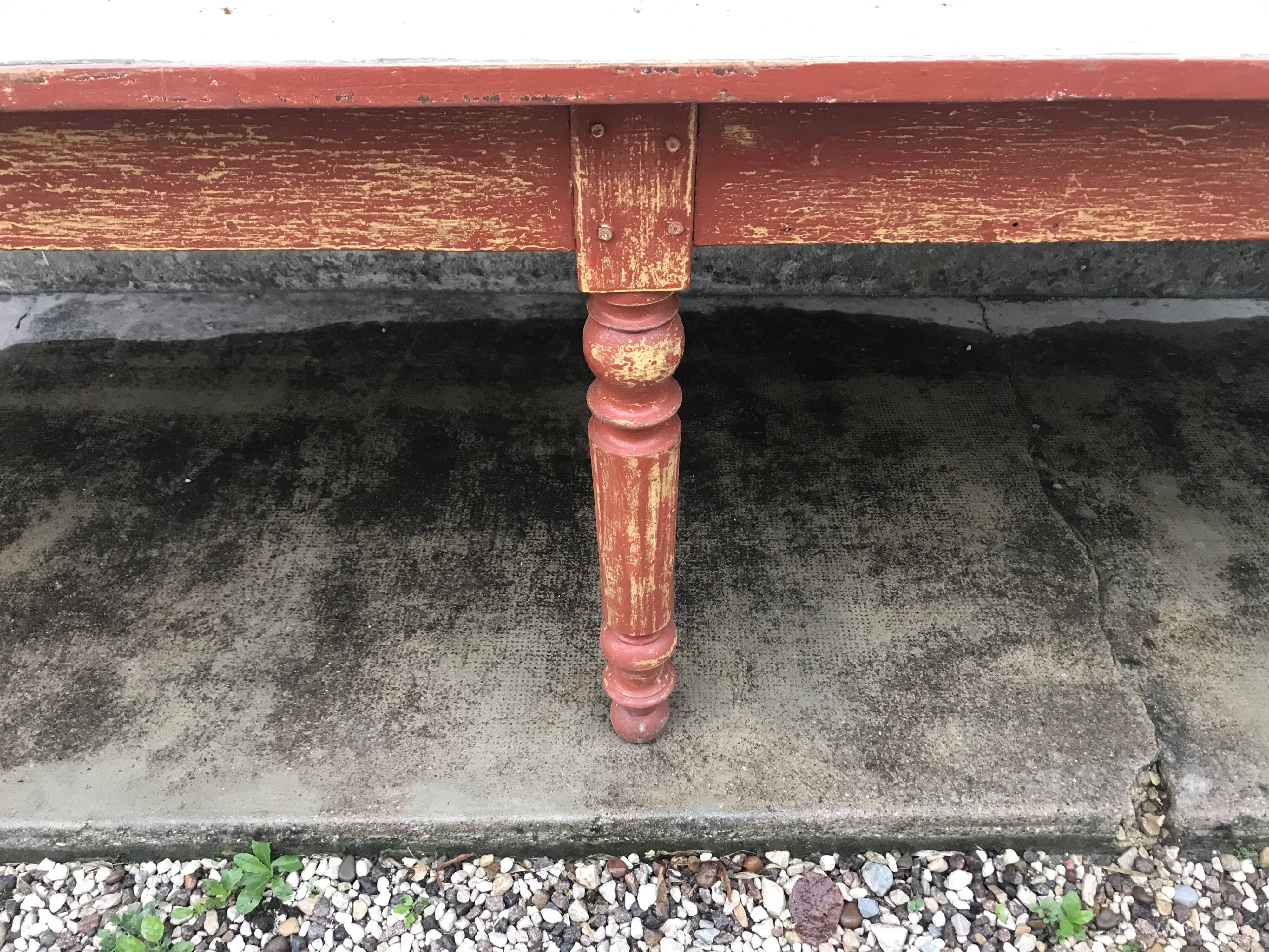 Louis Philippe style farm Table