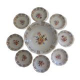 Porcelain fruit salad set