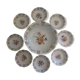 Porcelain fruit salad set